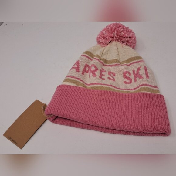 NWT Little Box The Jilly Box Women's 'Apres Ski' Winter Hat Toque Pom Pom O/S - Picture 1 of 7